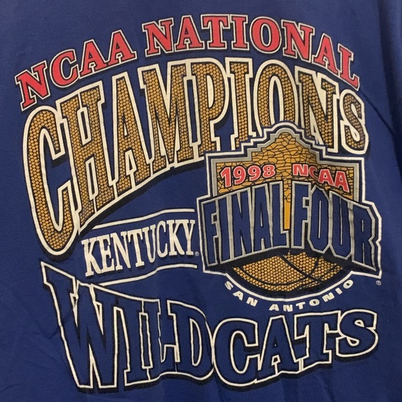 NCAA 1998 NATIONAL CHAMPIONSHIPS KENTUCKY WILDCATS - Picture 2 of 4